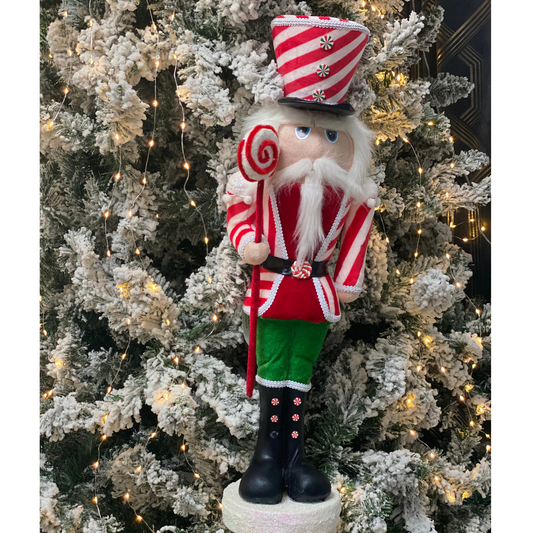 Candy Cane Nutcracker