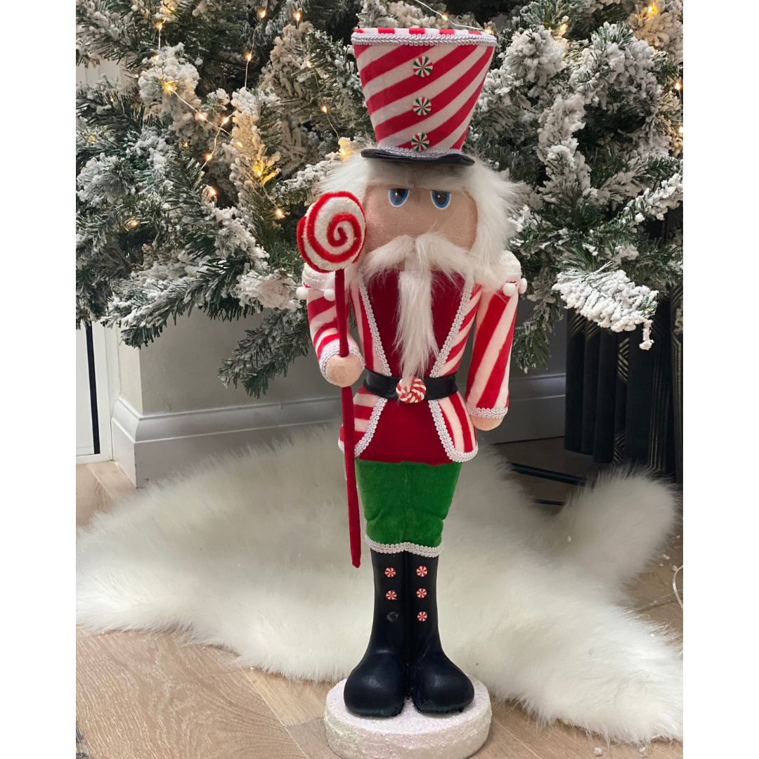 Candy Cane Nutcracker