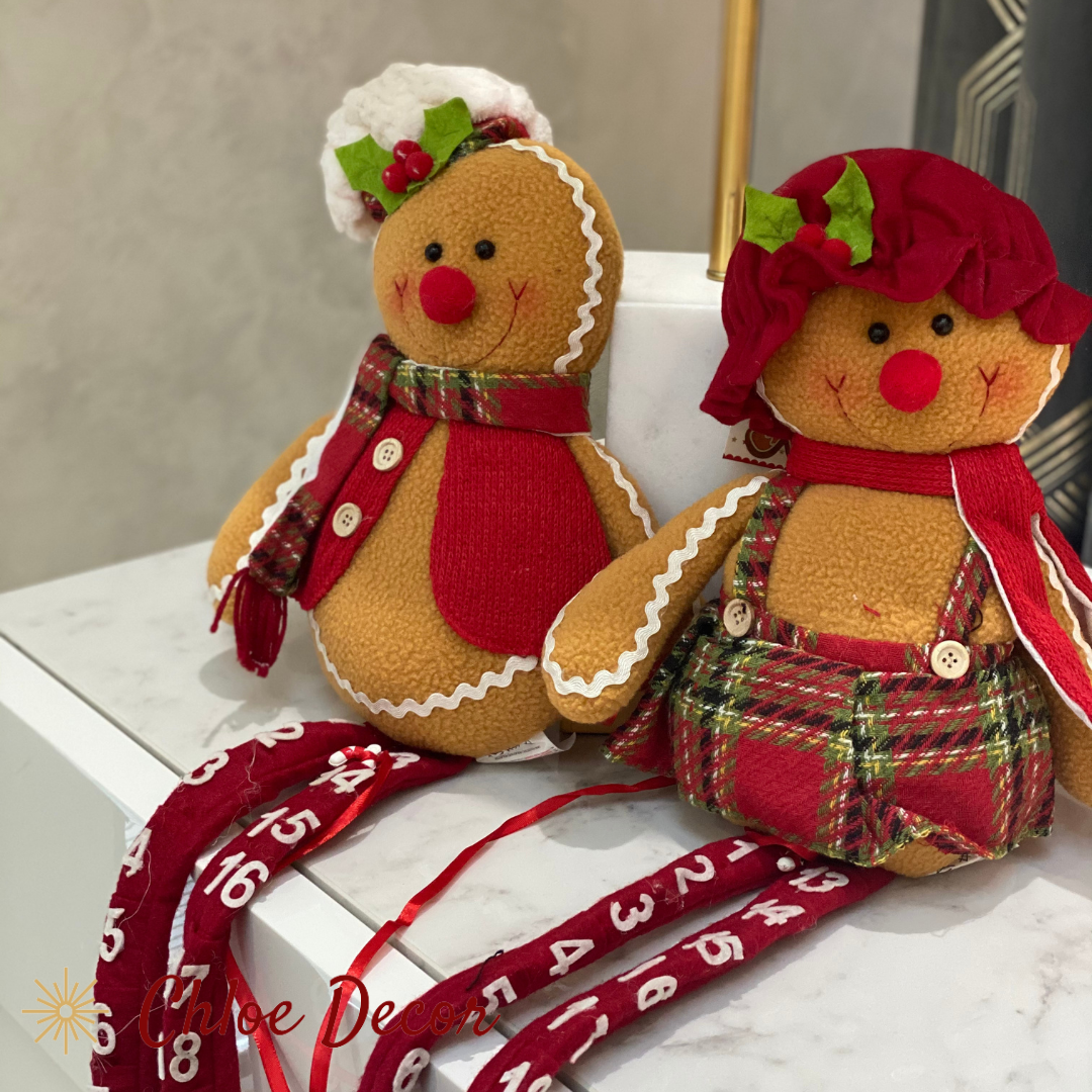 Gingerbread Man&Lady Advent Calendar