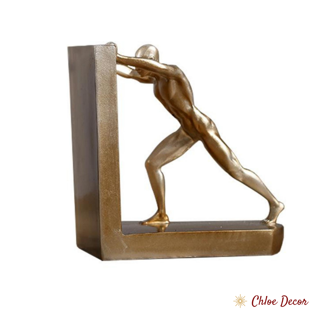 Nordic Resin Human Shaped Book Holder