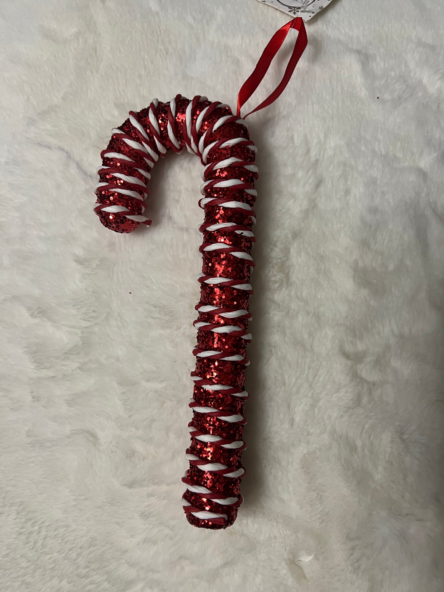 Candy Cane Foam Red&White 20cm