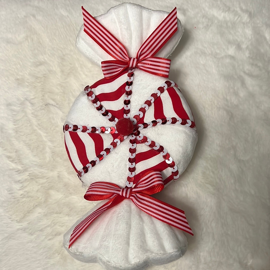 Candy Cane Foam Sweet Red&White 20cm