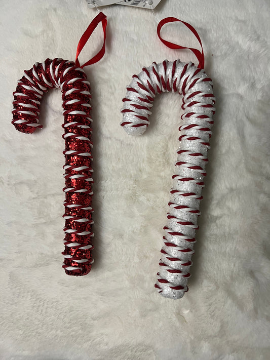 Candy Cane Foam Red&White 20cm